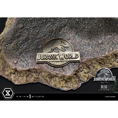 Jurassic World: Fallen Kingdom Estatua Prime Collectibles 1/10 Blue (Open Mouth Version) 17 cm
