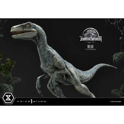 Jurassic World: Fallen Kingdom Estatua Prime Collectibles 1/10 Blue (Open Mouth Version) 17 cm