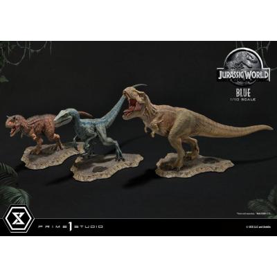 Jurassic World: Fallen Kingdom Estatua Prime Collectibles 1/10 Blue (Open Mouth Version) 17 cm