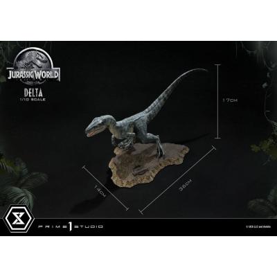 Jurassic World: Fallen Kingdom Estatua Prime Collectibles 1/10 Delta 17 cm