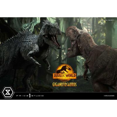 Jurassic World Dominion Estatua Prime Collectibles 1/38 Giganotosaurus Toy Version 22 cm