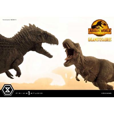 Jurassic World Dominion Estatua Prime Collectibles 1/38 Giganotosaurus Toy Version 22 cm