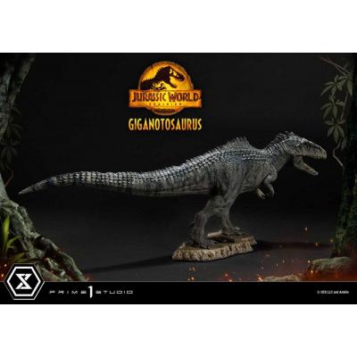 Jurassic World Dominion Estatua Prime Collectibles 1/38 Giganotosaurus Toy Version 22 cm