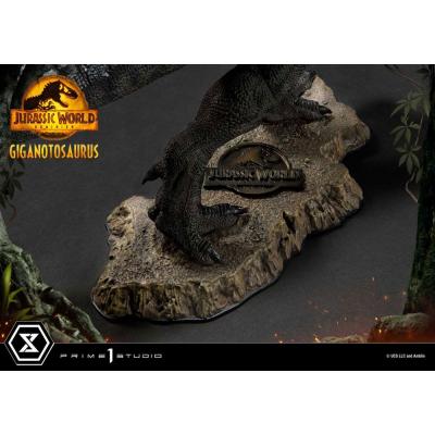 Jurassic World Dominion Estatua Prime Collectibles 1/38 Giganotosaurus Toy Version 22 cm