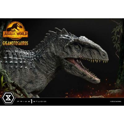 Jurassic World Dominion Estatua Prime Collectibles 1/38 Giganotosaurus Toy Version 22 cm