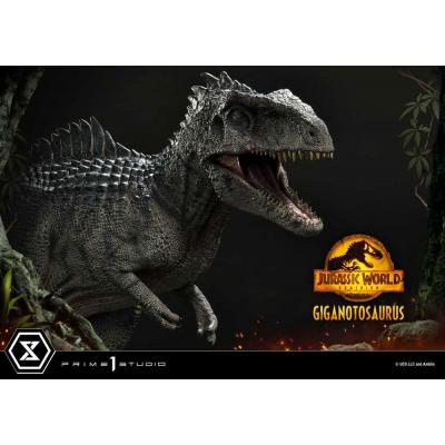 Jurassic World Dominion Estatua Prime Collectibles 1/38 Giganotosaurus Toy Version 22 cm