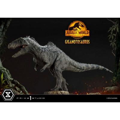 Jurassic World Dominion Estatua Prime Collectibles 1/38 Giganotosaurus Toy Version 22 cm