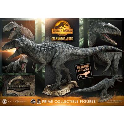 Jurassic World Dominion Estatua Prime Collectibles 1/38 Giganotosaurus Toy Version 22 cm