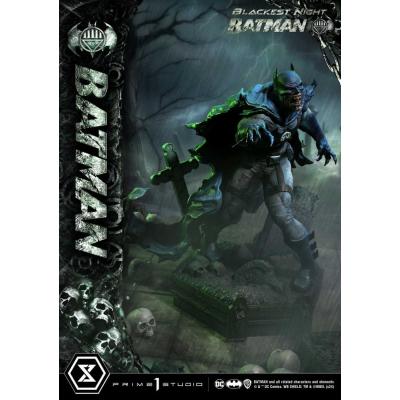 Batman Estatua Premium Masterline Series Batman Blackest Night Version 45 cm