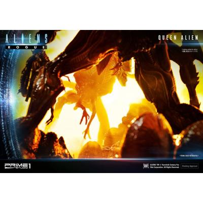 Aliens Premium Masterline Series Estatua Queen Alien Battle Diorama 71 cm