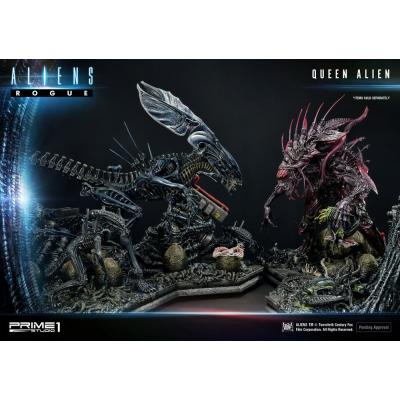 Aliens Premium Masterline Series Estatua Queen Alien Battle Diorama 71 cm