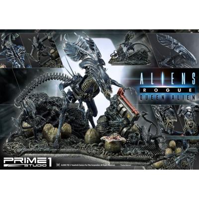 Aliens Premium Masterline Series Estatua Queen Alien Battle Diorama 71 cm