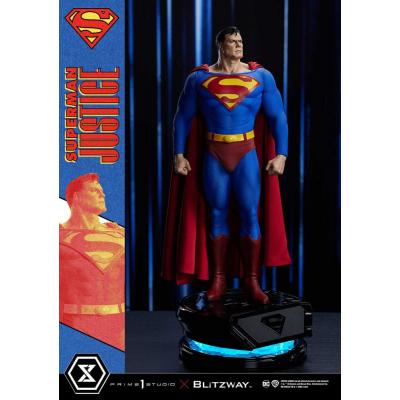 DC Comics Estatua Premium Masterline Series 1/4 Superman Justice Comics 57 cm