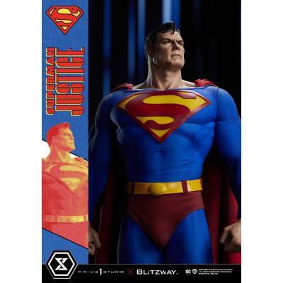 DC Comics Estatua Premium Masterline Series 1/4 Superman Justice Comics 57 cm