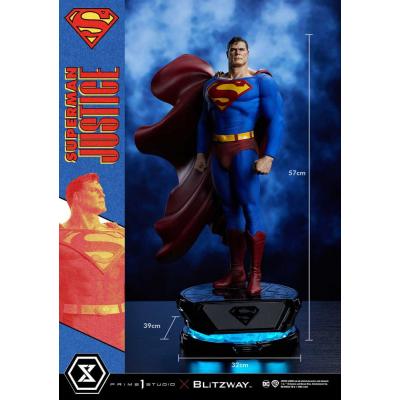 DC Comics Estatua Premium Masterline Series 1/4 Superman Justice Comics 57 cm