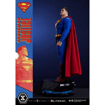 DC Comics Estatua Premium Masterline Series 1/4 Superman Justice Comics 57 cm