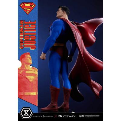 DC Comics Estatua Premium Masterline Series 1/4 Superman Justice Comics 57 cm