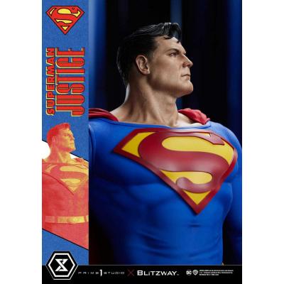 DC Comics Estatua Premium Masterline Series 1/4 Superman Justice Comics 57 cm