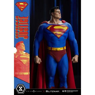DC Comics Estatua Premium Masterline Series 1/4 Superman Justice Comics 57 cm