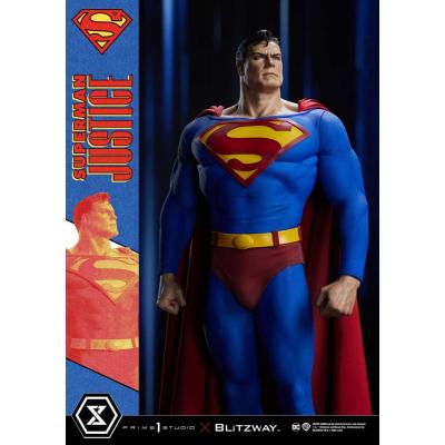 DC Comics Estatua Premium Masterline Series 1/4 Superman Justice Comics 57 cm