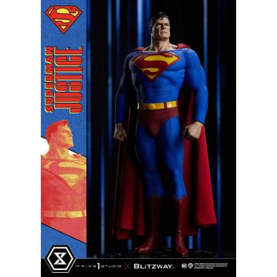 DC Comics Estatua Premium Masterline Series 1/4 Superman Justice Comics 57 cm