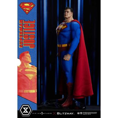 DC Comics Estatua Premium Masterline Series 1/4 Superman Justice Comics 57 cm