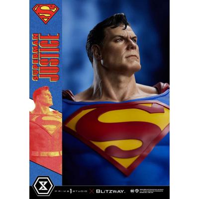 DC Comics Estatua Premium Masterline Series 1/4 Superman Justice Comics 57 cm
