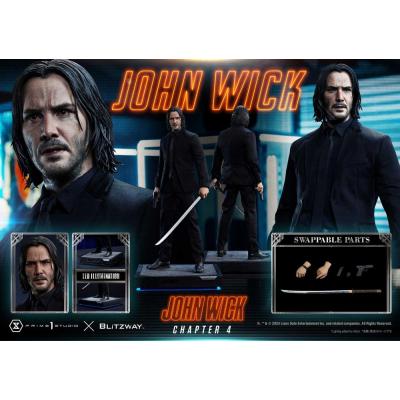 John Wick Chapter 4 Estatua Premium Masterline Series 1/4 John Wick 54 cm