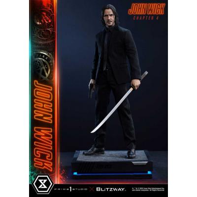 John Wick Chapter 4 Estatua Ultimate Premium Masterline Series 1/4 John Wick Deluxe Version 54 cm