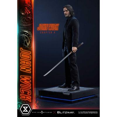John Wick Chapter 4 Estatua Ultimate Premium Masterline Series 1/4 John Wick Deluxe Version 54 cm
