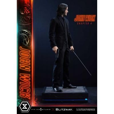 John Wick Chapter 4 Estatua Ultimate Premium Masterline Series 1/4 John Wick Deluxe Version 54 cm