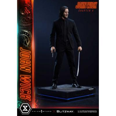 John Wick Chapter 4 Estatua Ultimate Premium Masterline Series 1/4 John Wick Deluxe Version 54 cm