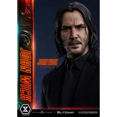 John Wick Chapter 4 Estatua Ultimate Premium Masterline Series 1/4 John Wick Deluxe Version 54 cm