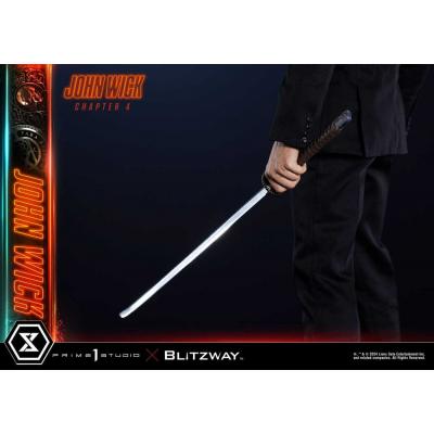 John Wick Chapter 4 Estatua Ultimate Premium Masterline Series 1/4 John Wick Deluxe Version 54 cm