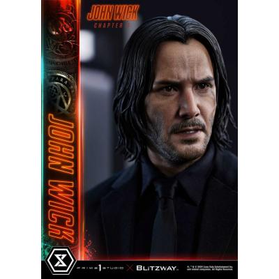 John Wick Chapter 4 Estatua Ultimate Premium Masterline Series 1/4 John Wick Deluxe Version 54 cm