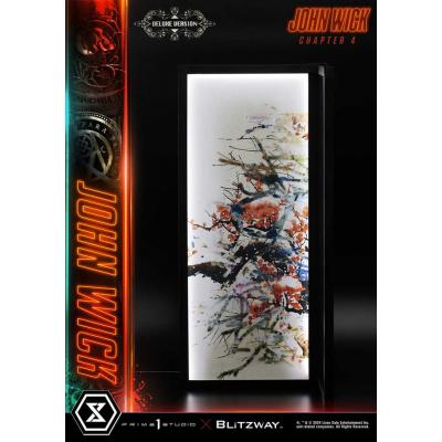 John Wick Chapter 4 Estatua Ultimate Premium Masterline Series 1/4 John Wick Deluxe Bonus Version 54 cm