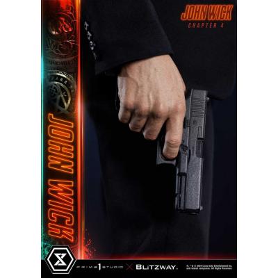 John Wick Chapter 4 Estatua Ultimate Premium Masterline Series 1/4 John Wick Deluxe Bonus Version 54 cm
