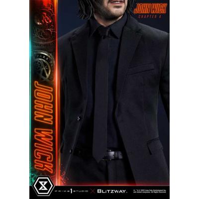 John Wick Chapter 4 Estatua Ultimate Premium Masterline Series 1/4 John Wick Deluxe Bonus Version 54 cm