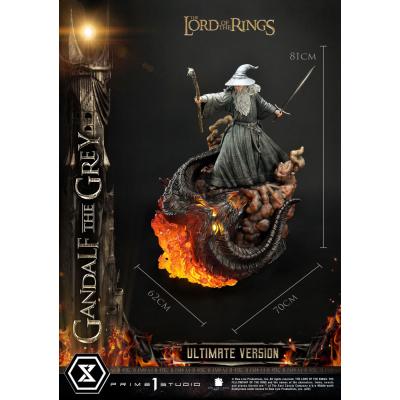 El Señor de los Anillos Estatua 1/4 Gandalf El Gris Ultimate Version 81 cm