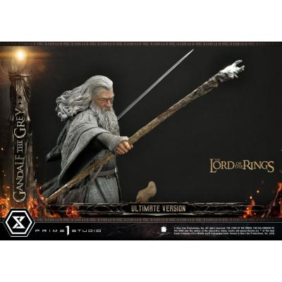 El Señor de los Anillos Estatua 1/4 Gandalf El Gris Ultimate Version 81 cm