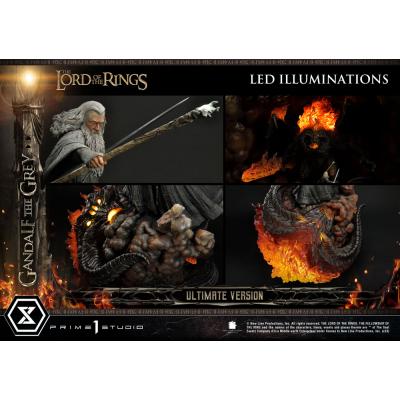El Señor de los Anillos Estatua 1/4 Gandalf El Gris Ultimate Version 81 cm
