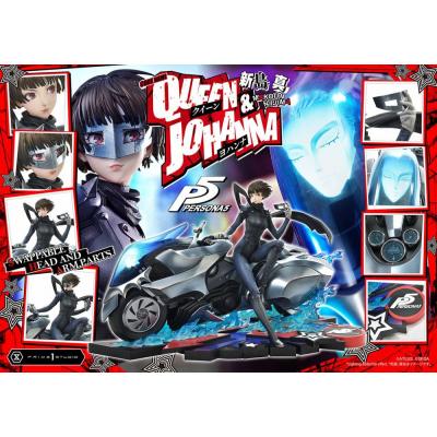 Persona 5 Estatua Premium Masterline Series 1/4 Makoto Niijima "Queen" & Johanna Bonus Version 42 cm