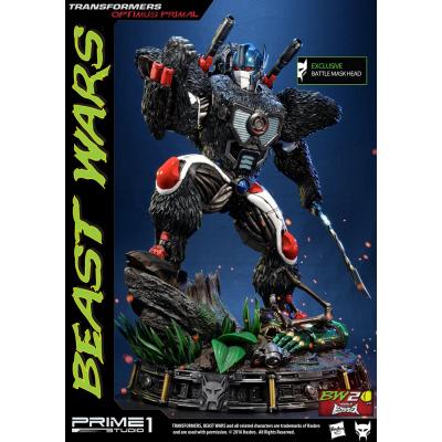 Transformers Beast Wars Estatua 1/3 Optimus Primal & Optimus Primal Exclusive 63 cm Surtido (3)