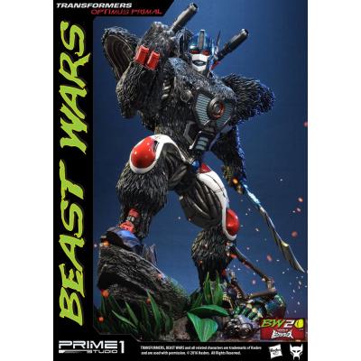 Transformers Beast Wars Estatua 1/3 Optimus Primal & Optimus Primal Exclusive 63 cm Surtido (3)