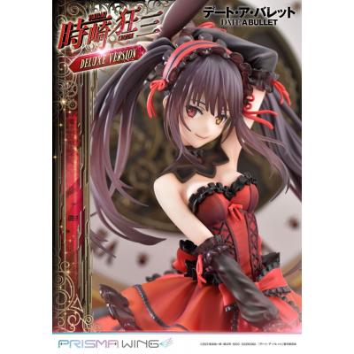 Date A Live Fragment: Date A Bullet Estatua PVC 1/7 Prisma Wing Kurumi Tokisaki Deluxe Version 37 cm