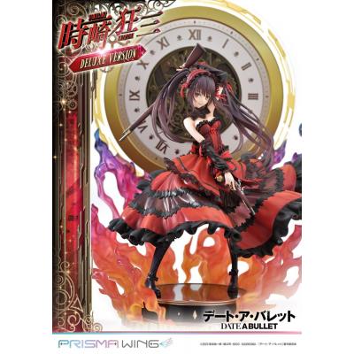 Date A Live Fragment: Date A Bullet Estatua PVC 1/7 Prisma Wing Kurumi Tokisaki Deluxe Version 37 cm