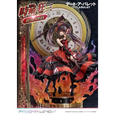 Date A Live Fragment: Date A Bullet Estatua PVC 1/7 Prisma Wing Kurumi Tokisaki Deluxe Version 37 cm