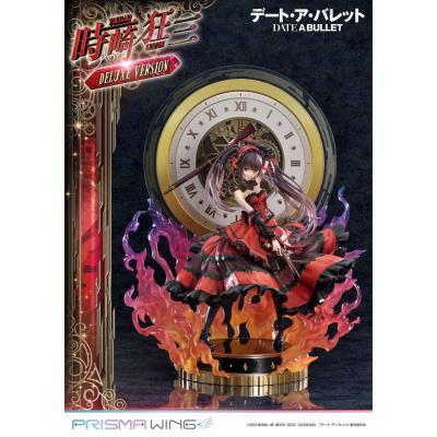 Date A Live Fragment: Date A Bullet Estatua PVC 1/7 Prisma Wing Kurumi Tokisaki Deluxe Version 37 cm