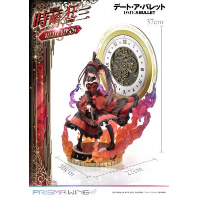 Date A Live Fragment: Date A Bullet Estatua PVC 1/7 Prisma Wing Kurumi Tokisaki Deluxe Version 37 cm