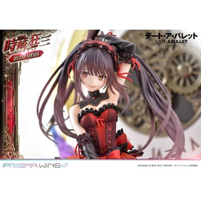 Date A Live Fragment: Date A Bullet Estatua PVC 1/7 Prisma Wing Kurumi Tokisaki Deluxe Version 37 cm